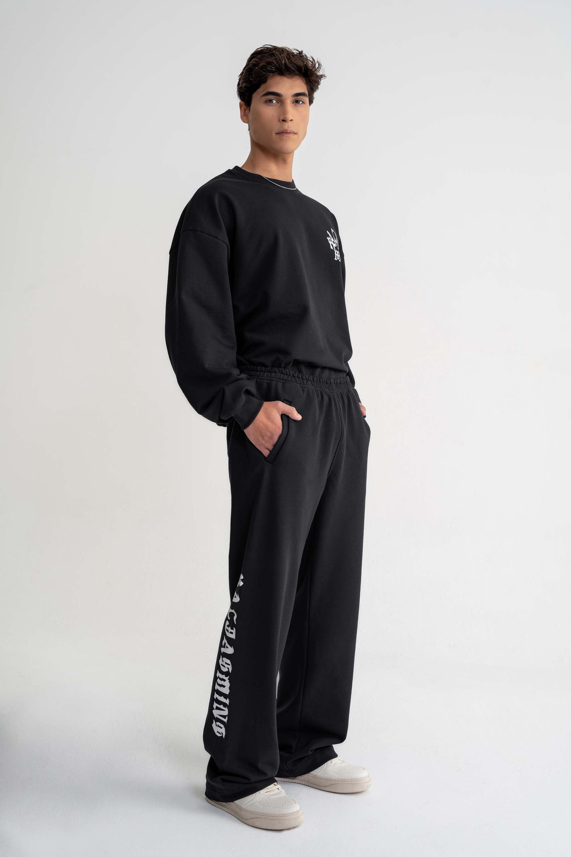 baskılı sweat pantolon