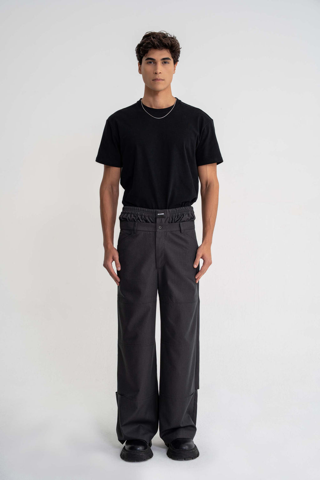 boxer bel katmanlı gabardin pantolon