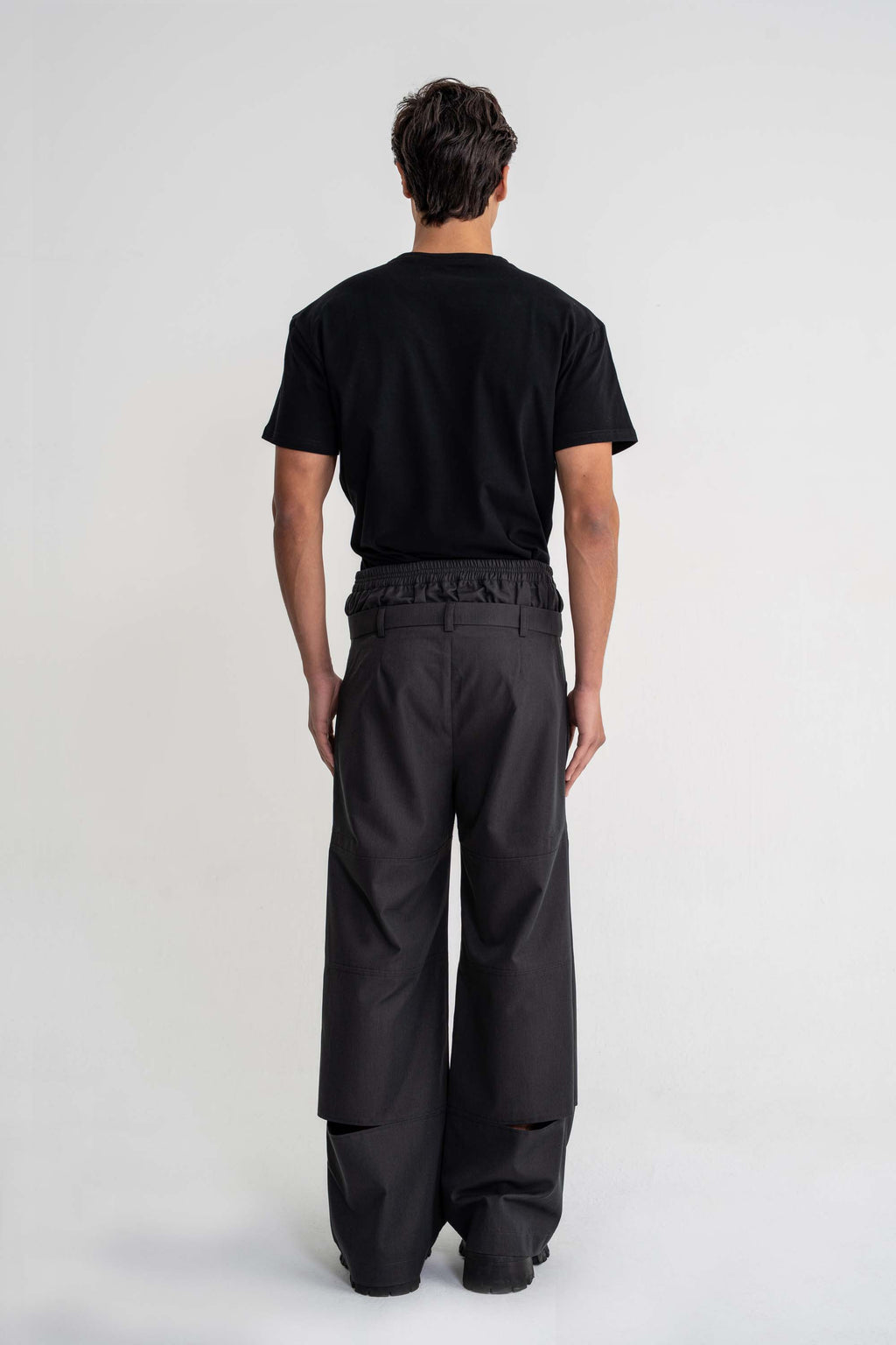 boxer bel katmanlı gabardin pantolon