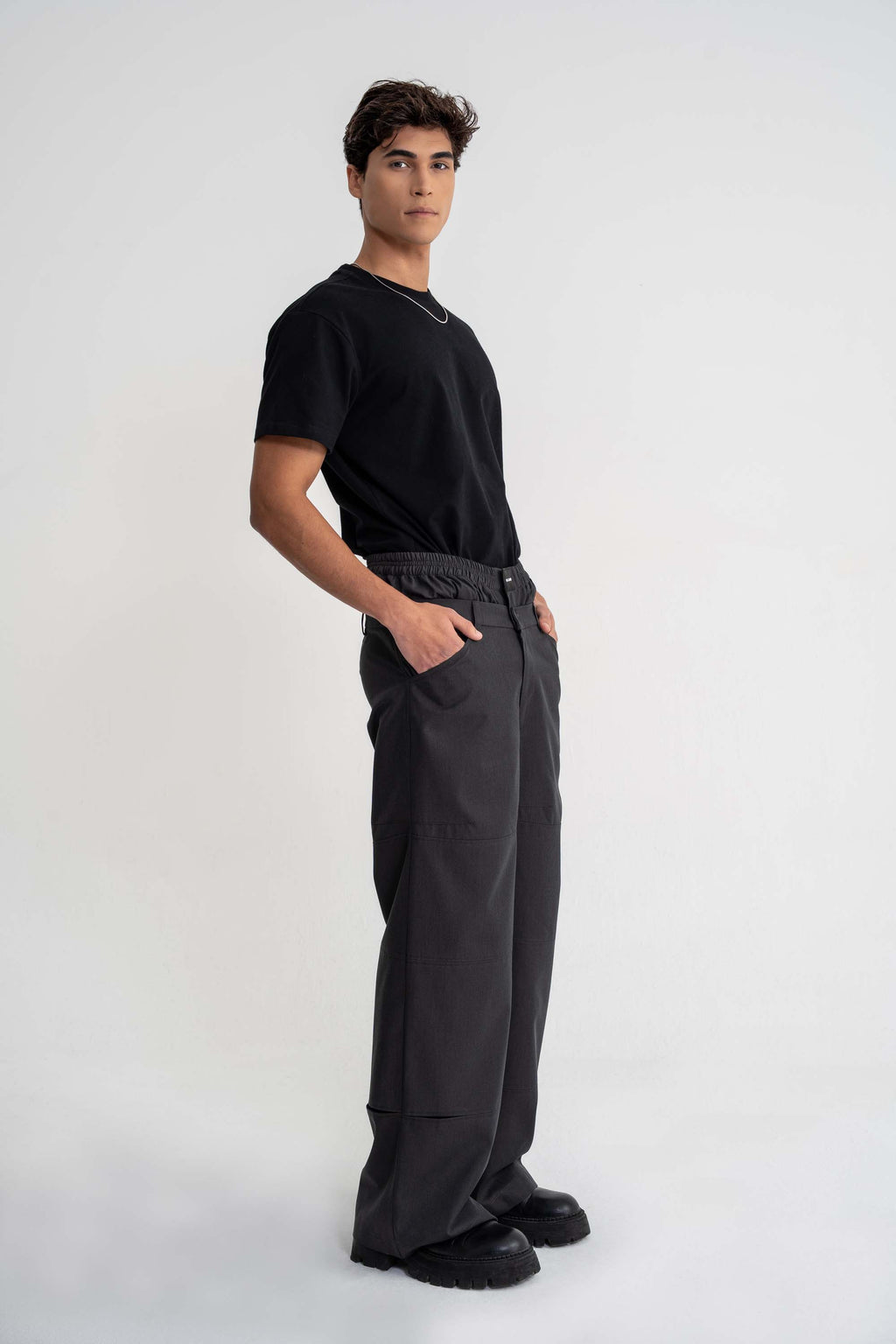boxer bel katmanlı gabardin pantolon