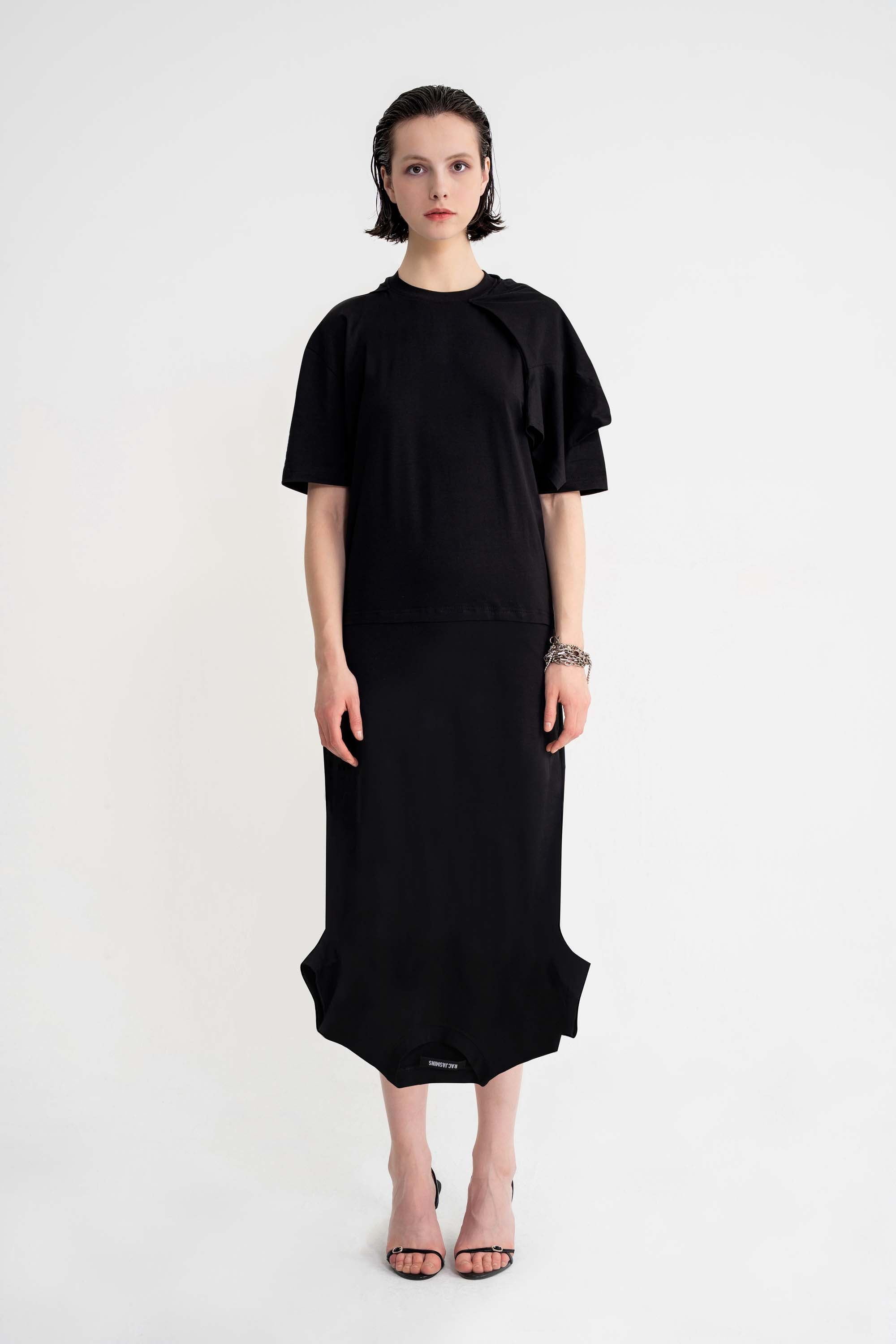 t-shirt elbise