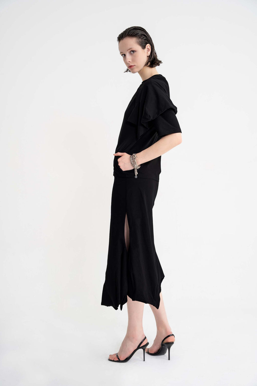 t-shirt elbise